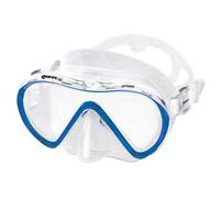 Mares Stream - Masque de plongée Adulte Mono-Verre trempé, Profil Bas, Champ de Vision étendu, Jupe Siliter intégrale et Boucles EZ Adjust 360°