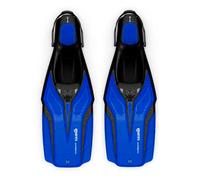 Mares Aquzone Nateeva - Palmes pour la Plongée, Snorkeling et la Natation pour Adultes, Bleu, M/L