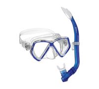 Mares Aquazone Pirate With Mesh Bag Junior Snorkeling Set Clair,Bleu Enfants