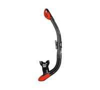 Mares Ergo Dry Snorkel Plongée Scuba Apnée Claire Noir/Rouge