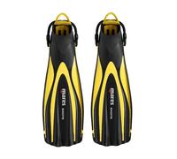 Mares Excite, Palmes de Plongée avec Chausson Ouvert, Adulte, Unisexe, Jaune, XS