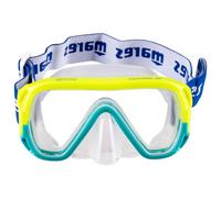 Mares - Kid's Keewee - Masque de plongée - yellow / aqua / clear