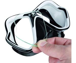 Mares Optical X-Vision 2014 Verres de Lunettes, Transparent/CL, Taille 25 PS025DS, Taille