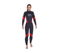 Combinaison néoprène humide Mares Pioneer 5 mm noir rouge femme - 3