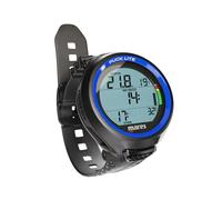 Mares Puck Lite Ordinateur de plongée sous-marine avec contrôle à un bouton Bleu