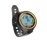 Mares Puck Lite Ordinateur de Plongée sous-Marine | Ordinateur de Plongée sous-Marine de Style Montre avec Commande à Un Bouton pour la Plongée Libre - Orange