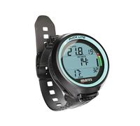 Mares - Ordinateur de plongée Puck Lite - Style montre, contrôle à un bouton - Argenté