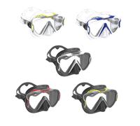 Mares Pure Wire Eco Box Diving Mask Jaune,Blanc,Gris