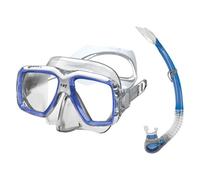 Mares Ray Mask And Snorkel Set Mesh Bag Bleu