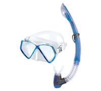 Mares Aquazone Pirate With Mesh Bag Junior Snorkeling Set Clair,Bleu Enfants