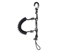Mares Spring Coil Laisse enroulée, Noir