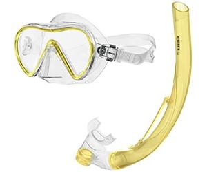 Mares Stream Set Masque et Tuba Unisexe, Mixte, Maske Plus Schnorchel Set Stream
