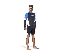 Mares Trilastic Maillot à Manches Longues pour Homme S Noir/Violet/Blanc