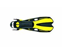 Mares Volo One Palmes de plongée, unisexe, voilure ouverte Jaune Taille 9.5 12