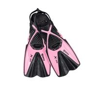 Mares Aquazone X-One Jr, Palmes Snorkeling Enfant - Unisex - Rose XS