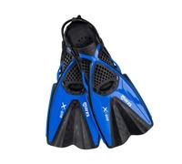 Mares Palmes de snorkeling X-One Junior – Chausson ouvert perforé, sangle sans boucle