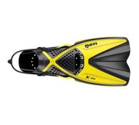 Mares X-One Palme Snorkeling Adulte, Jaune, S/M