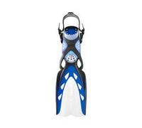 Mares X-Stream Open Heel Scuba Diving and Snorkeling Fins - Regular - Blue