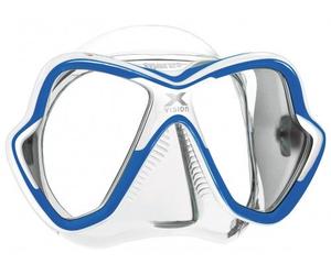 Mares X-Vision New 2014 Masque de plongée (transparent/bleu)