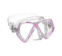 Mares Zephir Jr - Masque de plongée Enfant à Double Verre trempé, Micro-Frame, Champ de Vision étendu, Jupe Siliter et Boucles EZ Adjust 360°