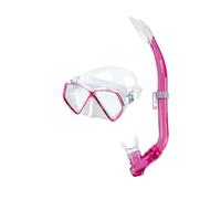 Mares Zephir Junior Kit de plongée avec masque et tuba pour enfant Rose
