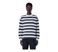 Margaret Howell - Pull Ras du Cou à Rayures - Homme - Sweatshirts et sweats à capuche - Multicolore - Taille: M