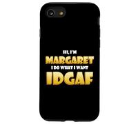 Margaret Joke IDGAF Meme Funny Halloween Girl Costume Maggie Coque pour iPhone SE (2020) / 7/8