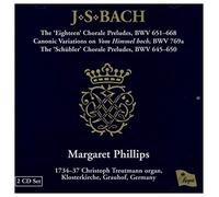 Margaret Phillips 1734-37 Christoph - Bach Organ Works Vol.1 [Import]