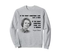 Margaret Thatcher féministe Politique Conservateur Tory Sweatshirt