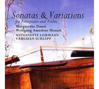 Margarethe Danzi Sonatas and Variations (Lohmann, Schlepp) (CD) Album