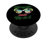 Margarita m'a fait le faire en m'amusant sous les tropiques PopSockets PopGrip Adhésif