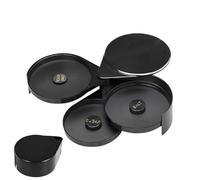 Margarita Salt Rimmer - in de cocktail noir | Salteriste professionnel pour les assaisonnements | Outil de bar pour la préparation de boissons | Accessoire pour améliorer