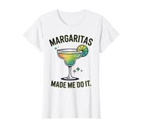 Margaritas Made Me Do It Tequila Boissons à Cocktail T-Shirt