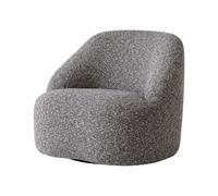 Margas LC2 Fauteuil avec Base Pivotante Zero 0011/ Noir