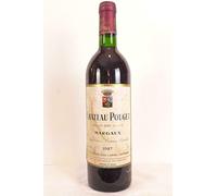 margaux château pouget grand cru classé rouge 1987 - bordeaux