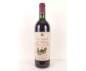 margaux le cloitre du château prieuré lichine rouge 1995 - bordeaux