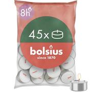 MARGAUX LONNBERG-D-Light - Lot de 45 Bougies Chauffe-Plat - Dans un Sachet - Durée de Combustion: 8 Heures - Décoratives - Bl[J19]