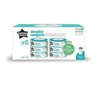 MARGAUX LONNBERG-Recharges de Poubelle à Couches pour Simplee Sangenic, Protection Anti-Odeur et Anti-Germe, Lot de 6[J101]