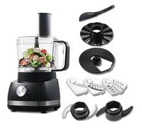 MARGAUX LONNBERG-Robot Cuisine Multifonctions, 800W Robot Multifonction, 2L Robot de Cuisine, 6 en 1 Robots Ménagers, Food Pr[J37]