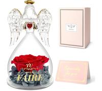 MARGAUX LONNBERG-Rose Eternelle Ange Gardien Cadeau Anniversaire Femme-Tu Peux Le Faire,Fleur Eternelle Cadeau Saint Valentin[J425]