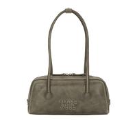 Marge Sherwood - Sac Bandoulière Souple Boston en Cuir Pull-Up avec Passepoil - Femme - Sacs - Vert - Taille: ONE Size