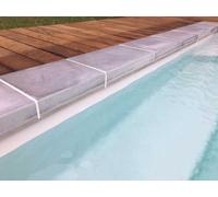 Margelle piscine à retombée RETOMBA : bassin de 7.00 x 3.00 m