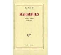 Margeries Poèmes inédits 1910-1985 - Jean Tardieu - Gallimard - broché - Livre