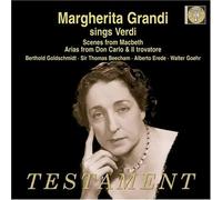 Margherita Grandi Sings Verdi (Goldschmidt, Beecham, Erede) by Glyndebourne Festival Chorus (2006-09-20)