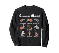 Marginalia Marginalia Escargot médiéval Espagnol Sweatshirt