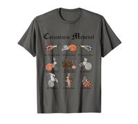 Marginalia Marginalia Escargot médiéval Espagnol T-Shirt