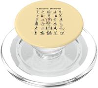 Marginalia Médiéval Bunniary Lapins Bestiaire PopSockets PopGrip pour MagSafe