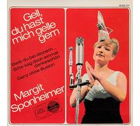 Margit Sponheimer - Sponheimer, Margit / Gell, du hast mich gelle gern / Bitte sag doch einmal dankeschön / Bildhülle / Ariola S 42 012/13 CU / 7 Zoll Vinyl Single Schallplatte SP /