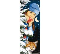 Margot Canevas Pénélope Antique Cache Cache d'hiver 25x60