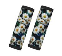 Marguerite à la mode, Lot de 2 protections pour poignées de valise, housses de poignée souples et confortables, étiquette à bagages